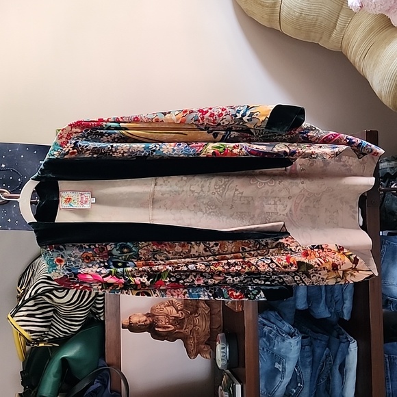 Johnny Was Jackets & Coats Johnny Was Velvet Duster Poshmark